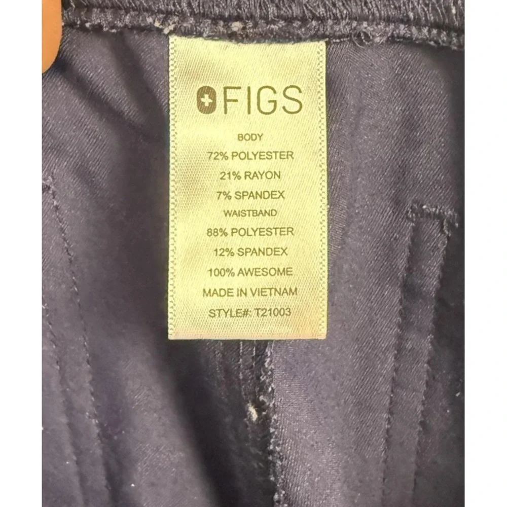 FIGS Pants Mens Medium‎ Blue Technical Collection Drawstring Waist T20034